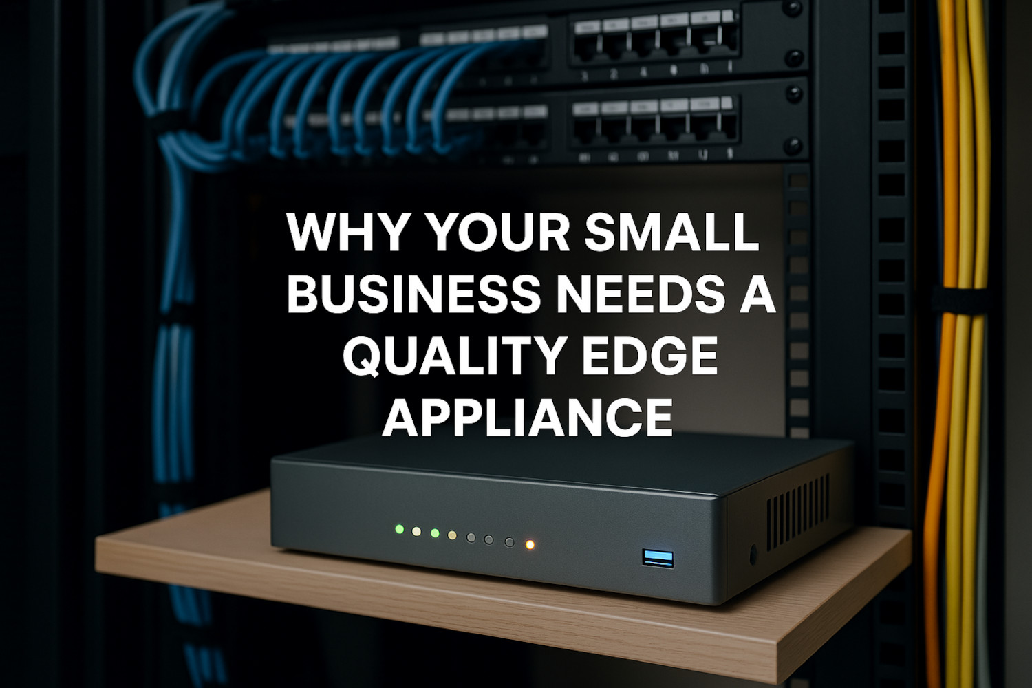 Why Your Small Business Needs a Quality Edge Appliance