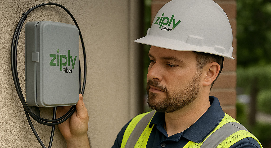 Ziply Fiber installation in Yakima